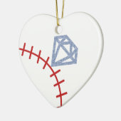 Vorschlag Ornament - Heiraten Sie mir Baseball Rin (Links)