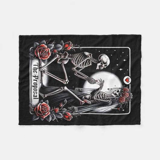 Vorschlag Tarot Card Engagement Party Briom Groom Fleecedecke (Vorderseite (Horizontal))