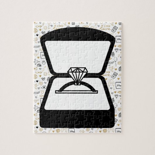 Vorschlag Verlobung Ring Jigsaw Puzzle (Vertikal)