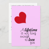 Vorschlag zur Eheschließung ~ Anpassbare Karte (Vorne/Hinten)