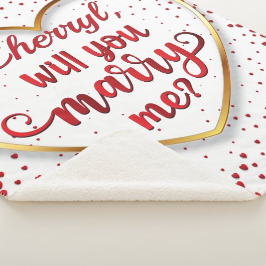 Vorschlag zur Eheschließung von Red Hearts wird mi Sherpadecke (3/4)