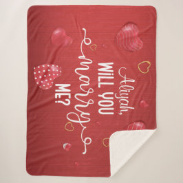 Vorschlag zur Eheschließung von Rotem Holz Sherpadecke