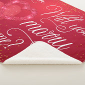 Vorschlag zur Eheschließung von Roten Herzen Sherpadecke (3/4)