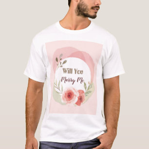 Vorschlag zur Eheschließung weiß, Pick T-Shirt