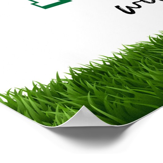 Vorschlag zur Fußball-Homecoming Poster (Ecke)