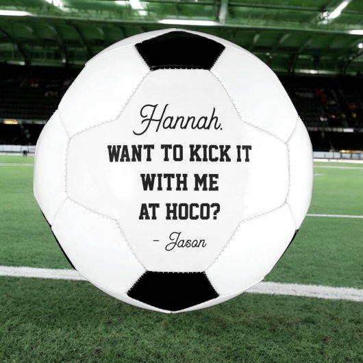 Vorschläge für Homecoming oder Prom-Vorschläge Fußball