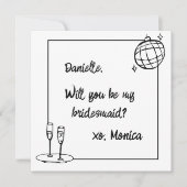 Vorschlagskarte für benutzerdefinierte handgeschri feiertagskarte (Vorderseite)