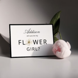 Vorschlagskarte für Minimalistische Schwarz-weiße Einladung