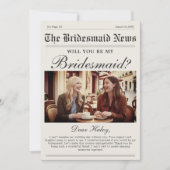 Vorschlagskarte für Zeitung Einladung (Vorderseite)