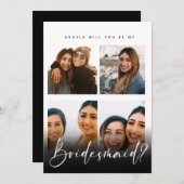 Vorschlagskarte zum Brautparty eines benutzerdefin (Vorne/Hinten)