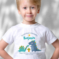 Vorschool Boy Abschluss Dinosaur Niedlicher Indivi