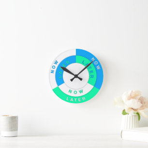 Vorschub-Tools Runde Wanduhr