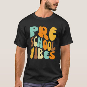 Vorschul-Stimmung Zurück zur Schule Mädchen Jungen T-Shirt