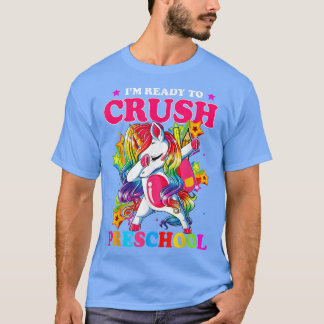 Vorschulabbbing Unicorn Zurück zur Schule T-Shirt