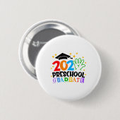 Vorschulabschluss 2025 Abschluss Cl von 2025 Kinde Button (Vorne & Hinten)