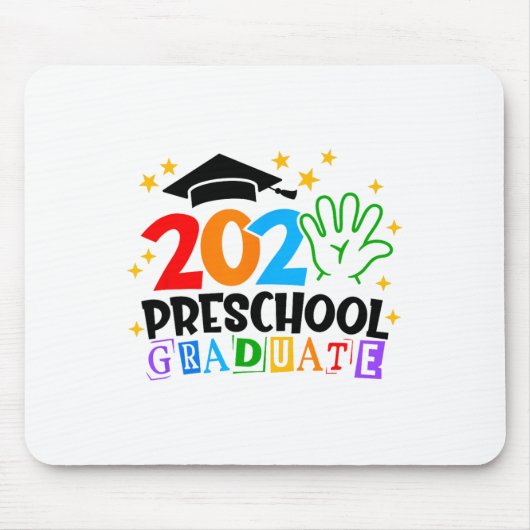 Vorschulabschluss 2025 Abschluss Cl von 2025 Kinde Mousepad (Vorne)