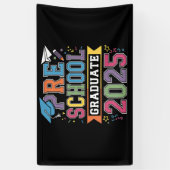 Vorschulabschluss 2025 Abschluss Vorschule Banner (Vertikal)