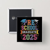 Vorschulabschluss 2025 Abschluss Vorschule Button (Vorne & Hinten)