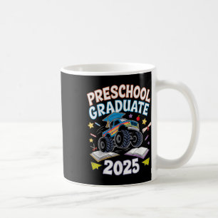 Vorschulabschluss 2025 Monster-Truck-Absolvent Kaffeetasse