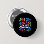 Vorschulabschluss 2026 Vorschulkinder Jungen Button (Vorne & Hinten)