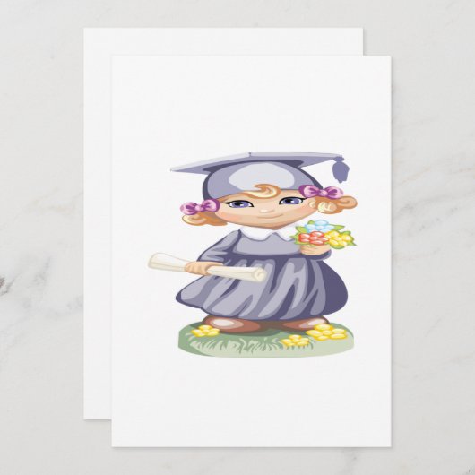 VorschulAbschluss Einladung (Vorne/Hinten)