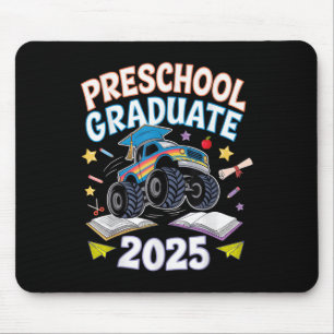 Vorschulabschluss Monster Truck Dinosaurier Jungen Mousepad