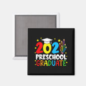 Vorschulabsolvent 2026 Pre-K-Absolvent lustige Sch Magnet (Vorderseite/Rückseite)