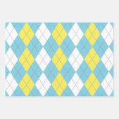 Vorschulabstoßende Raute Geschenkpapier Set (Vorderseite 3)