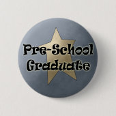 Vorschule-Abschluss-Geschenke Button (Vorderseite)