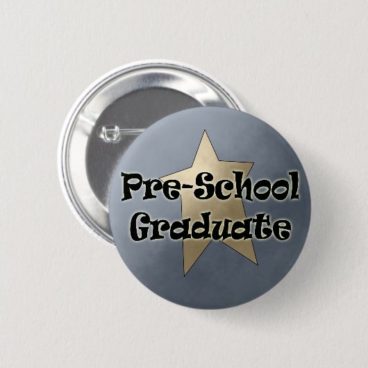 Vorschule-Abschluss-Geschenke Button (Vorne & Hinten)