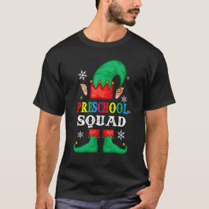 Vorschule ELf Weihnachts Matching Lehrer Schüler T-Shirt