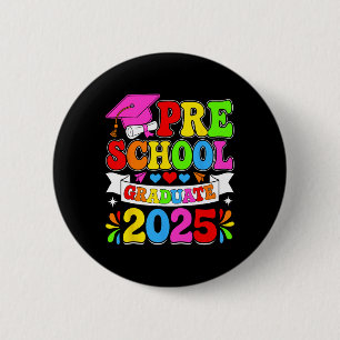 Vorschule Graduate Pre-k Grad 2025 Preschool Gradu Button