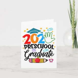 Vorschule Graduate Pre-k Grad 2025 Preschool Gradu Karte