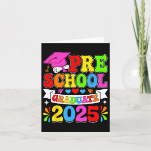 Vorschule Graduate Pre-k Grad 2025 Preschool Gradu Karte