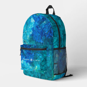 Vorschule: Hintergrundfarbe Bedruckter Rucksack