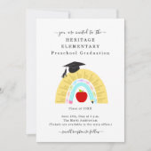 Vorschule/Kindergarten Abschluss Einladung (Vorderseite)
