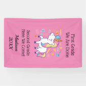 Vorschule Kindergarten Grundschule aufsteigen Banner (Horizontal)