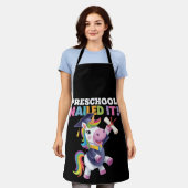 Vorschule nagelte It Unicorn Graduation Cap Schürze (Getragen)