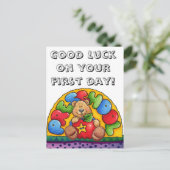 Vorschule Postkarte (Stehend Vorderseite)