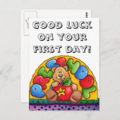 Vorschule Postkarte (Vorne/Hinten)