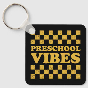 Vorschule Vibes Erster Tag der Schule Schlüsselanhänger