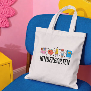 Vorschule Zurück zur Schule Süße Doodle Tragetasche