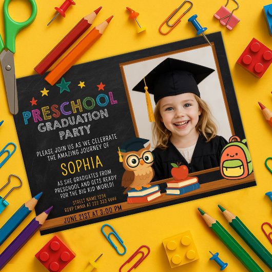 Vorschulfeier Abschluss Einladung