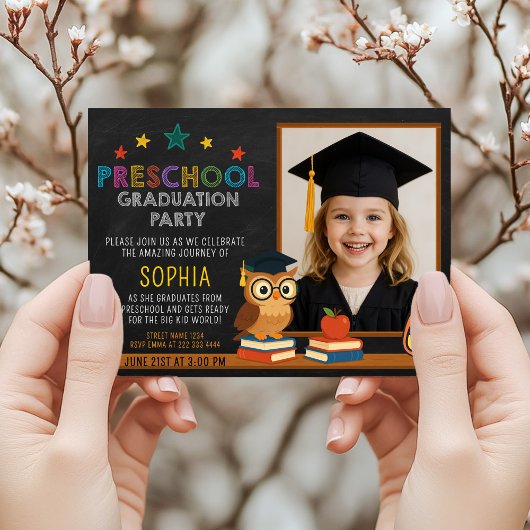 Vorschulfeier Abschluss Einladung