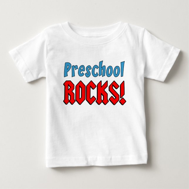 Vorschulgestein Baby T-shirt (Vorderseite)