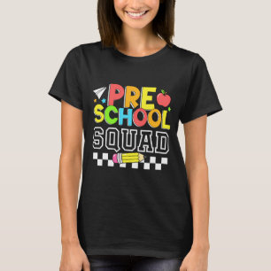 Vorschulkinder glücklich erster Schultag Kinder T-Shirt