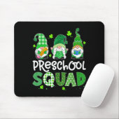 Vorschulkindergarten-Gnom-Lehrer Glücksklee st Mousepad (Mit Mouse)