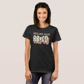 Vorschullehrer Abcd Rock Vorschule Rocks T-Shirt (Vorne ganz)