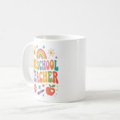 Vorschullehrer Anerkennung Kaffeetasse (Vorderseite Links)