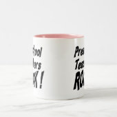 Vorschullehrer-Felsen! Tasse (Mittel)